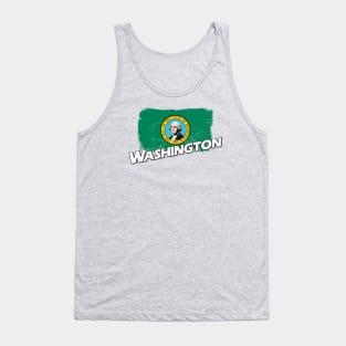 Washington flag Tank Top